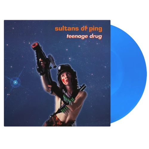 SULTANS OF PING F.C. - TEENAGE DRUG (BLUE VINYL)