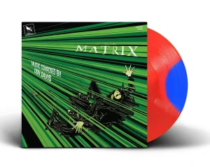 DAVIS, DON - THE MATRIX (ORIGINAL MOTION PICTURE SCORE) (RED & BLUE MOON PHASE VINYL)