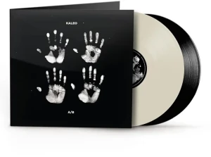 KALEO – A/B (10TH ANNIV. WHITE & BLACK VINYL)
