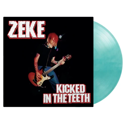 ZEKE - KICKED IN THE TEETH (TURQUOISE MARBLE VINYL)