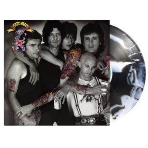 ROSE TATTOO - ASSAULT & BATTERY (BLACK & WHITE SWIRL VINYL)