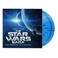 SOUNDTRACK - MUSIC FROM THE STAR WARS SAGA - THE ESSENTIAL COLLECTION (BLUE SPLATTER VINYL)