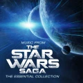 SOUNDTRACK - MUSIC FROM THE STAR WARS SAGA - THE ESSENTIAL COLLECTION (BLUE SPLATTER VINYL)