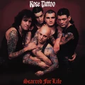 ROSE TATTOO - SCARRED FOR LIFE (RED & WHITE SWIRLED VINYL)