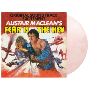 BUDD, ROY - FEAR IS THE KEY (SOUNDTRACK) (PINK MARBLE VINYL)