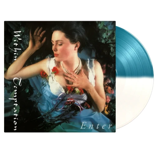 WITHIN TEMPTATION - ENTER (AQUAMARINE & WHITE SPLIT VINYL)