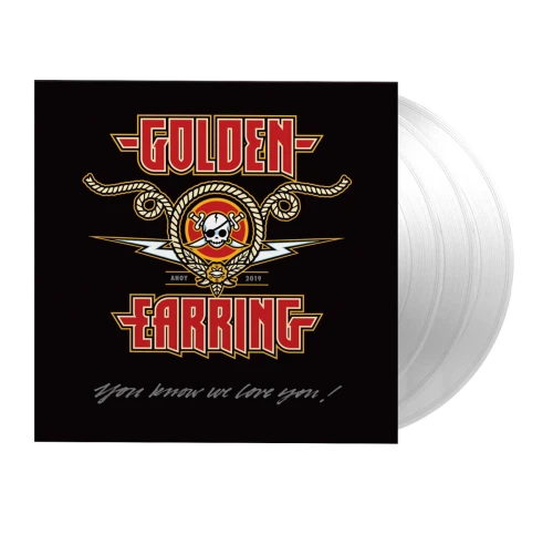 GOLDEN EARRING - YOU KNOW WE LOVE YOU! (CLEAR VINYL)