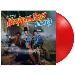 SHAM 69 - THE ADVENTURES OF HERSHAM BOYS (RED VINYL)