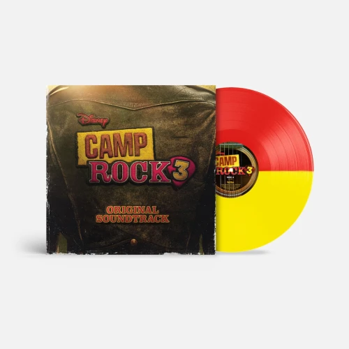 VARIOUS - CAMP ROCK 3 (ORIGINAL SOUNDTRACK) (SPLIT RED/YELLOW VINYL)