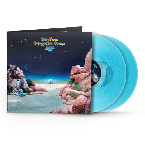 YES - TALES FROM TOPOGRAPHIC OCEANS (TRANSPARENT CURACAO BLUE VINYL NATIONAL ALBUM DAY 2026)