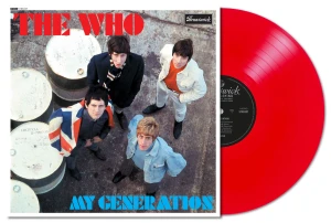 WHO, THE - MY GENERATION (60TH ANNIV. MONO 2014 REMASTERED) (RED VINYL NATIONAL ALBUM DAY 2026)
