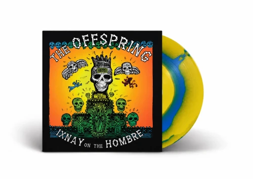 OFFSPRING, THE - IXNAY ON THE HOMBRE (CRAZY YELLOW & BLUE MARBLE VINYL)