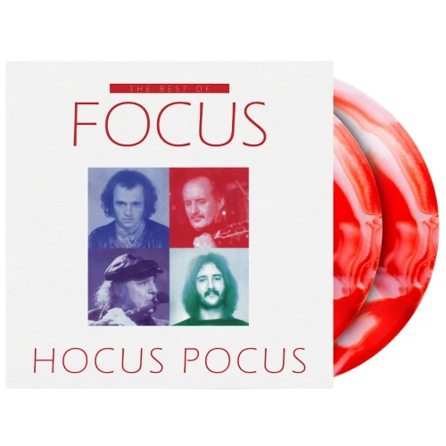 FOCUS - BEST OF FOCUS HOCUS POCUS (RED & WHITE SWIRL VINYL)