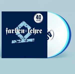 FARBEN LEHRE - 40 (BLUE, TURQUISE & WHITE VINYL)