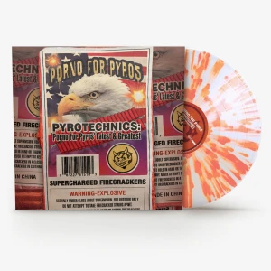PORNO FOR PYROS - PYROTECHNICS: PORNO FOR PYROS' LATEST & GREATEST (CLEAR WITH ORANGE SPLATTER VINYL)