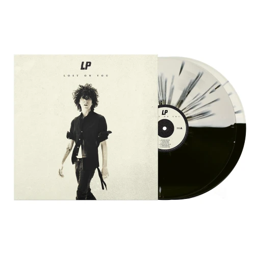 LP - LOST ON YOU (10TH ANNIV. DELUXE SPLIT BLACK & WHITE WITH BLACK SPLATTER VINYL)
