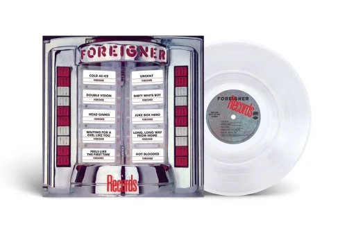 FOREIGNER - RECORDS (MILKY CLEAR VINYL)