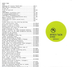 APHEX TWIN - SYRO